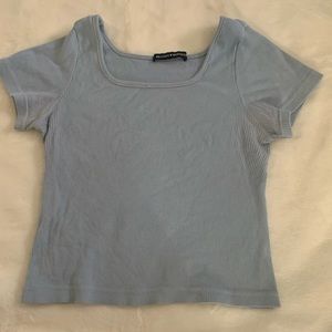 Brandy Melville blue shirt